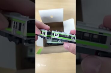 もしもマクドナルドのハッピーセットのおもちゃにTOMIX E231系基本セットがついてきたら#nゲージ #鉄道 #鉄道模型 #e231系0番台 #train #tomix