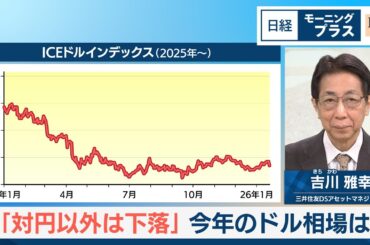 「対円以外は下落」　今年のドル相場は【日経モープラFT】