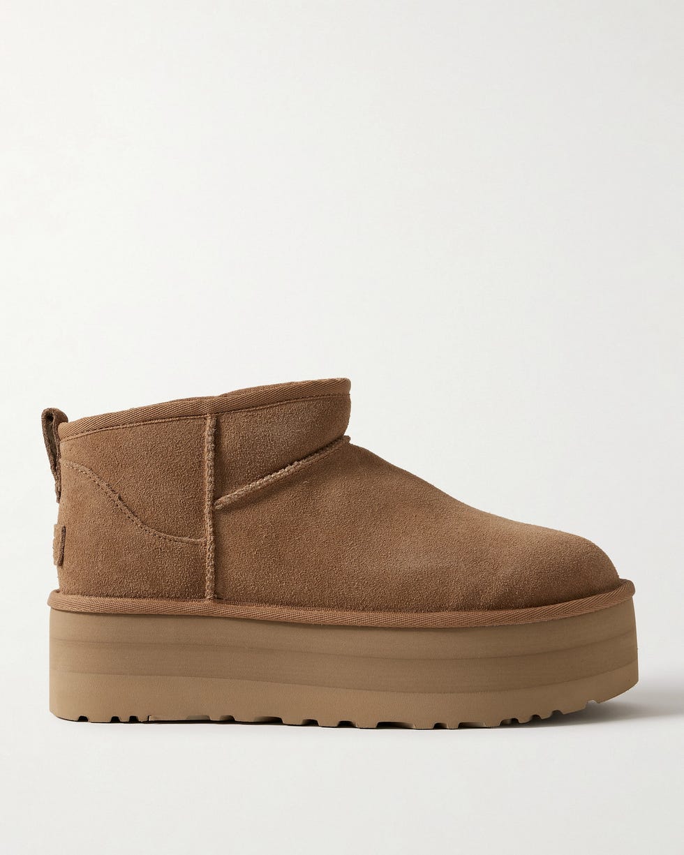 Classic Ultra Mini Platform Shearling Boots 