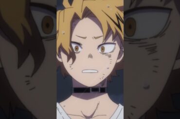 「勝とうぜ! 緑谷少年!!」／『#僕のヒーローアカデミア 』7期第21話(No.159)「"個性"無き戦い」より／ヒロアカ7期各動画配信サービスで配信中