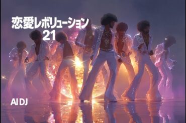 [70s Disco vibes]  恋愛レボリューション21 - モーニング娘。 |  AI DJ cover Groovy Bassline Ver.