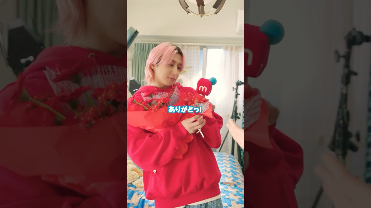 佐久間大介さんとミニメルちゃんにプレゼント 佐久間大介さんとミニメルちゃんにプレゼント