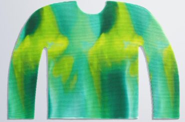 ミー イッセイ ミヤケ”揺らめくオーロラ”着想トップ＆ふんわり横向きプリーツウェア - ファッションプレス