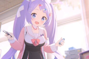 【#ブルアカ】朝顔ハナエちゃんメモリアルロビー　CV優木かなさん