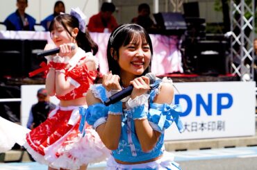 福岡ご当地アイドル LinQ (リンク)  『TO YOU〜にゅーあらいばるはーと♡』　はかた駅前どんたくストリート [第64回福岡市民の祭り 博多どんたく港まつり]