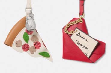 ケイト・スペード ニューヨークのバッグチャーム - ピザや花、ラブレターがモチーフに - ファッションプレス