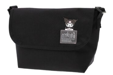 クロミ×マンハッタンポーテージのバッグ、寝転がるクロミ＆ジグザグステッチラベルのメッセンジャー - ファッションプレス