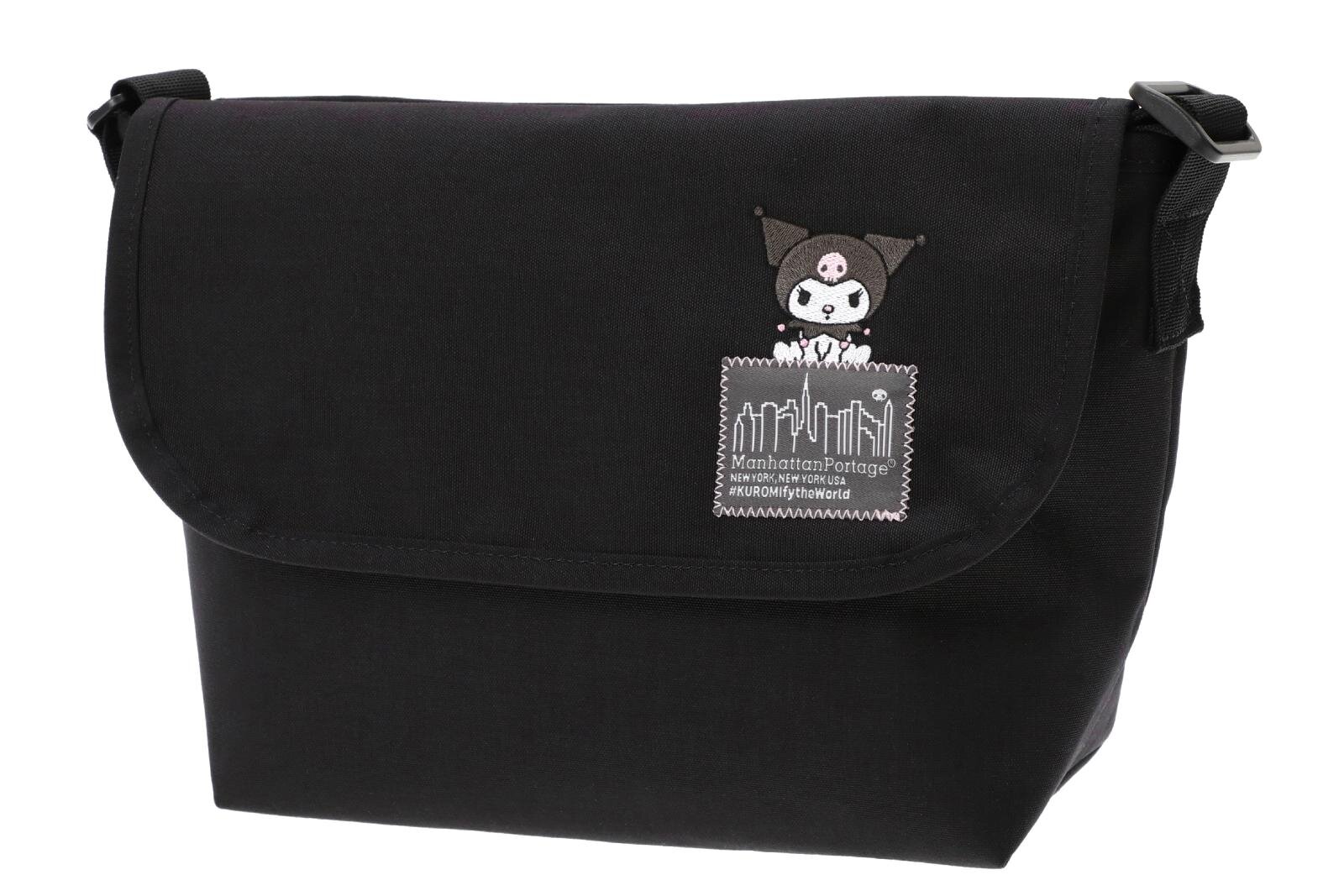 クロミ×マンハッタンポーテージのバッグ、寝転がるクロミ&ジグザグステッチラベルのメッセンジャー – ファッションプレス クロミ×マンハッタンポーテージのバッグ、寝転がるクロミ&ジグザグステッチラベルのメッセンジャー - ファッションプレス