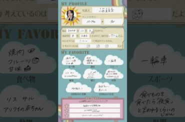 小西夏菜実のプロフィール　#日向坂46