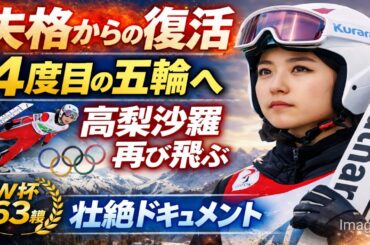 【失格から復活へ】高梨沙羅、4度目の五輪へ｜涙と決意のドキュメンタリー