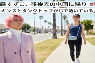 三森すずこ、移住先の米国に染まり「レギンスとタンクトップだけで歩いている」