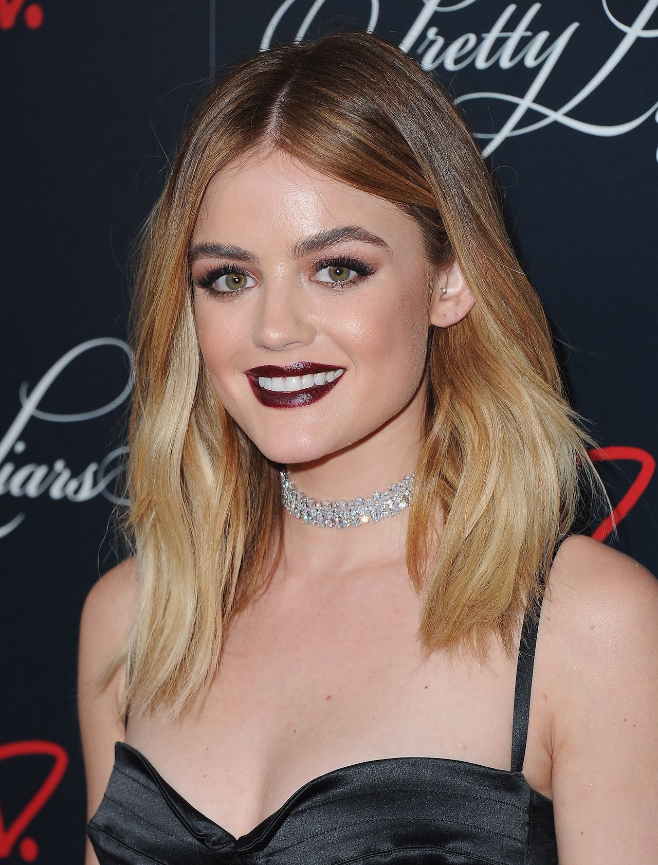 Actress arrives at the Celebration For Freeform's Pretty Little Liars Final Season at Siren Studios on October 29 2016...