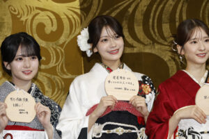 乃木坂46 五百城茉央、奥田いろは、菅原咲月、愛宕心響、瀬戸口心月 成人式で絵馬にしたためたこと？12
