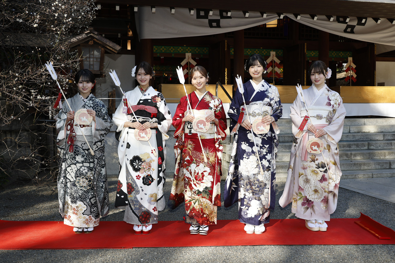 乃木坂46 五百城茉央、奥田いろは、菅原咲月、愛宕心響、瀬戸口心月 成人式で絵馬にしたためたこと？15