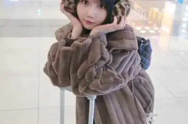 イコラブ大谷映美里「可愛くできないコーデなんて無い」ふわもこ空港ファッションが話題 - スポニチ Sponichi Annex 芸能