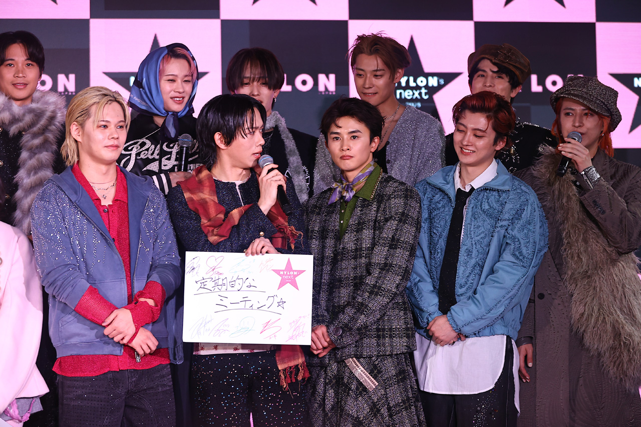超特急『NYLON'S NEXT 2026 AWARDS』J-POPグループ部門受賞！“男子校みたいな雰囲気”でアピールしまくり14