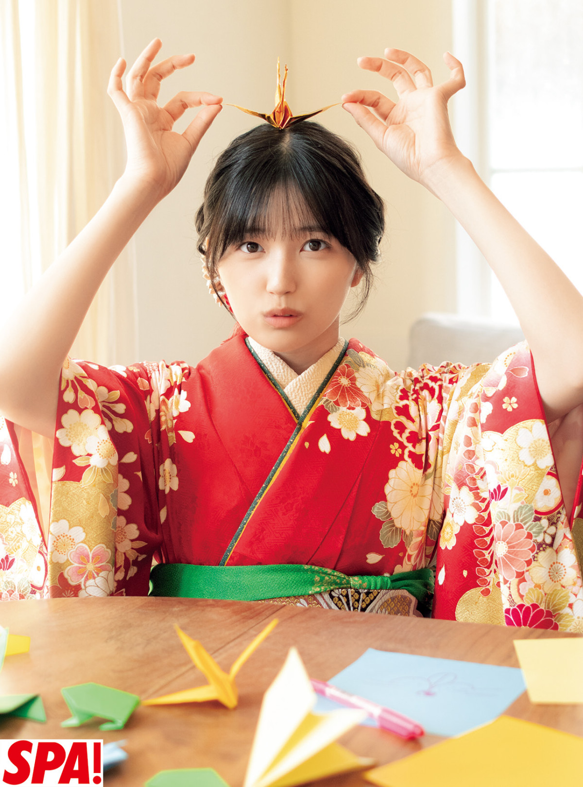 乃木坂46・五百城茉央の華やか晴れ着! 2.5次元モデル美女の妄想グラビアも – エンタメ – ニュース – crank-in.net 「週刊SPA!」(扶桑社) 1月13・20日新春合併号より乃木坂46の五百城茉央