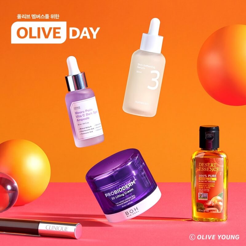 韓国　オリーブヤング　コスメ　セール