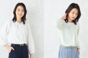 【はるやまオリジナル】紫外線と近赤外線をWカットでお肌を守る「SOFFICE BEAUTY VEIL」ブラウスが新発売！ | 株式会社はるやまホールディングスのプレスリリース