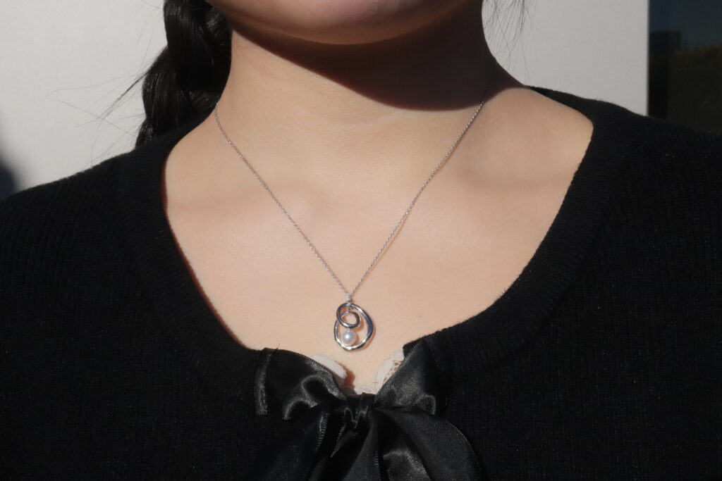 「m_r tokyo」がジュエリー分野へ初進出：パールネックレス【巡りゆく想いのパールネックレス】②