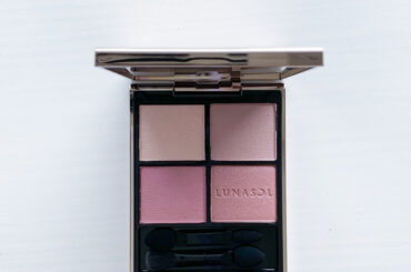 限定色レビュー｜LUNASOL アイカラーレーションN EX14 Tea Rose