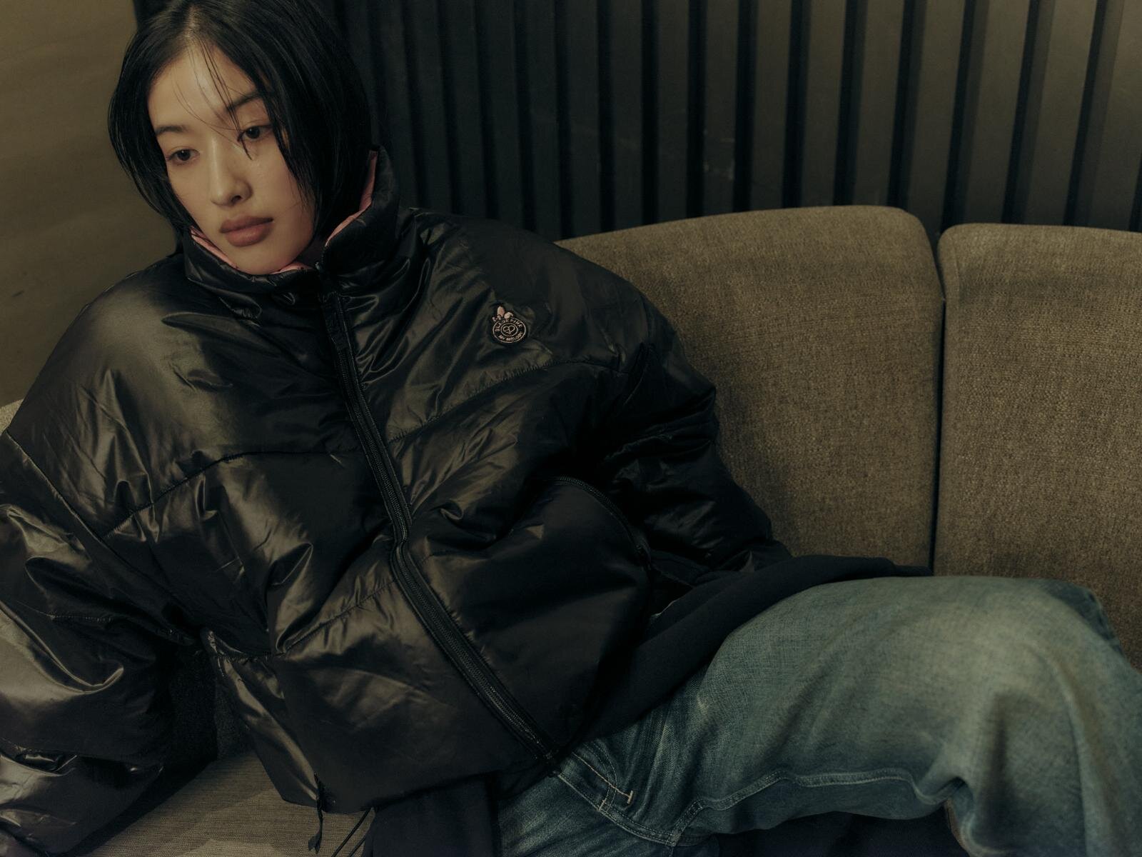 クロップドパフジャケット 38,000円