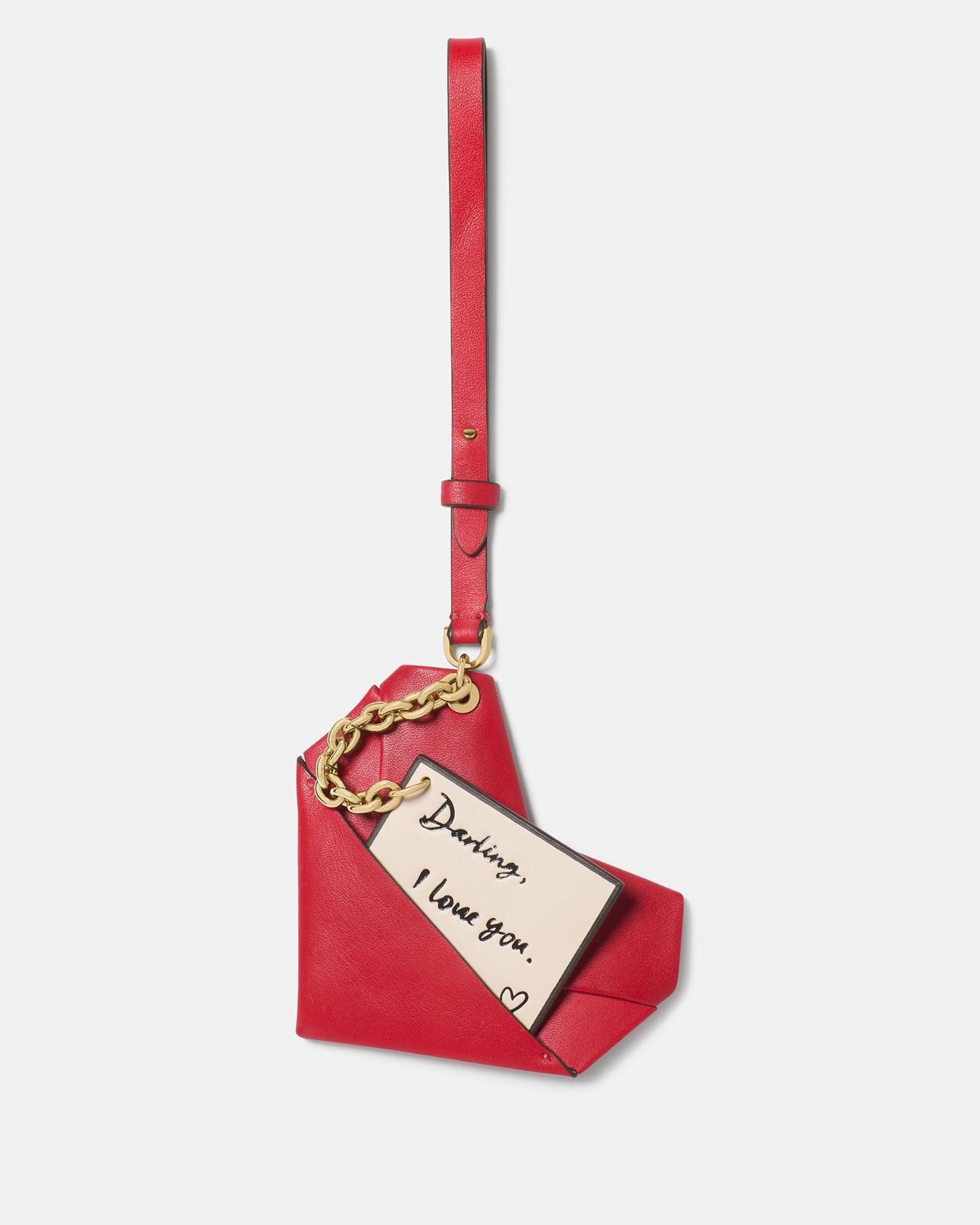 ユアーズ トゥルーリー オリガミ ハート バッグチャーム 16,500円