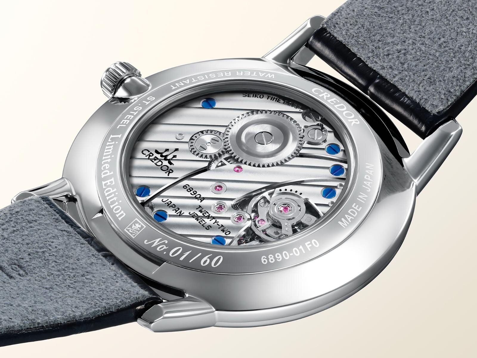 クレドール ゴールドフェザー 伊万里鍋島焼ダイヤル 限定モデル 1,980,000円