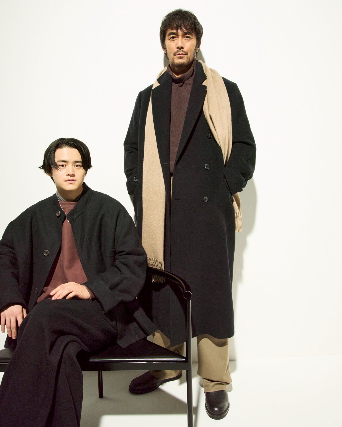 阿部 寛と鈴鹿央士