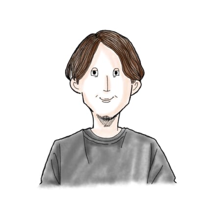 メンズノンノ編集部・山口似顔絵