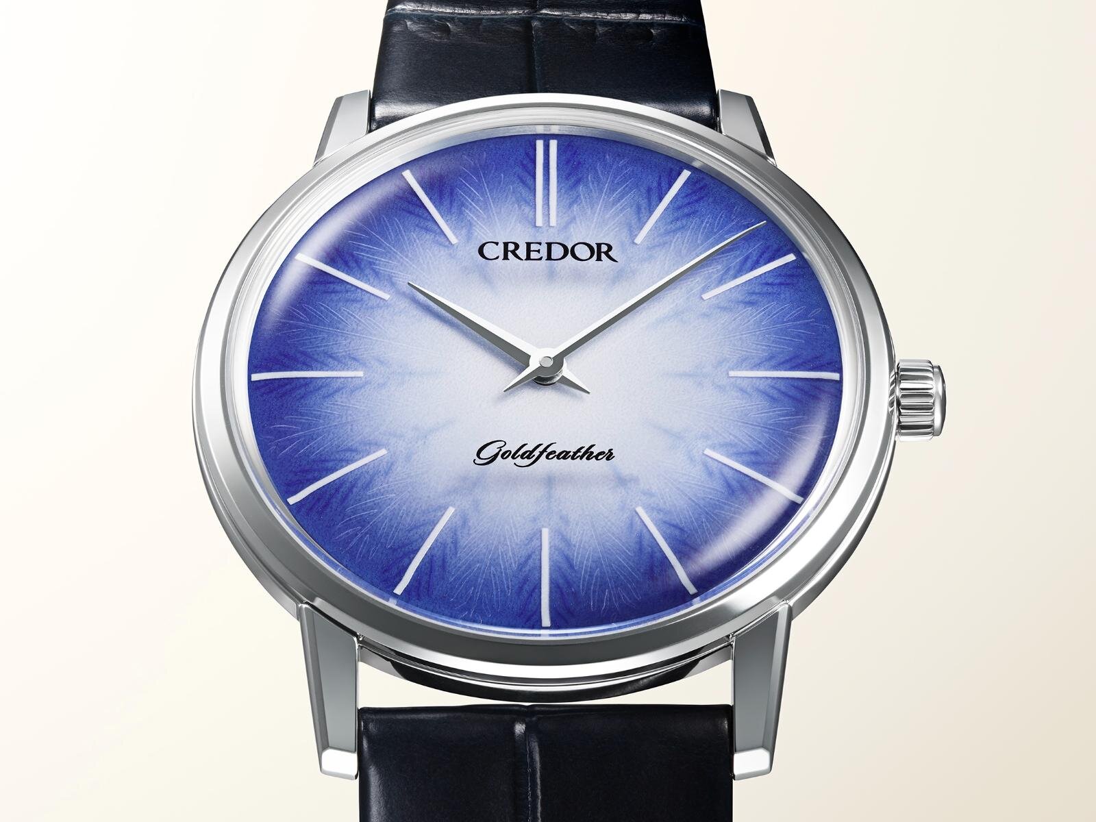 クレドール ゴールドフェザー 伊万里鍋島焼ダイヤル 限定モデル 1,980,000円