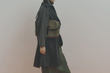 この冬着たいのは、グレー×カーキの小洒落たバイカラースタイル。【FUDGE 2月号連動企画-2色であの子はお洒落する | DAY 3】 | FUDGE FRIEND | ファッション