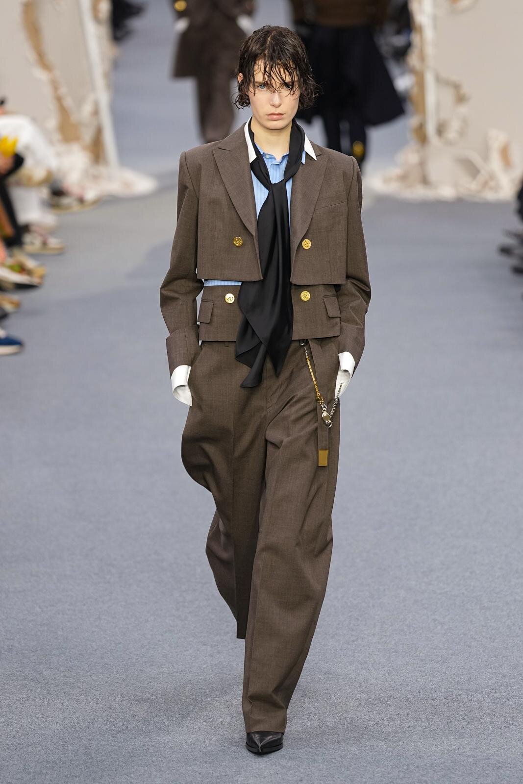 sacai 2026-27年秋冬コレクション - 破壊が生む新たな美｜写真54
