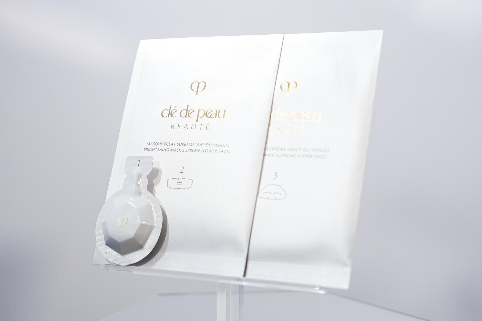 クレ・ド・ポー ボーテ ソワンマスクエクラ S Ⅱ(6セット入) 36,300円＜新製品＞ ※マスク前用ジェル洗顔料(5g×6包)・シートマスク 上用(19mL×6包)・シートマスク 下用(19g×6包)のセット