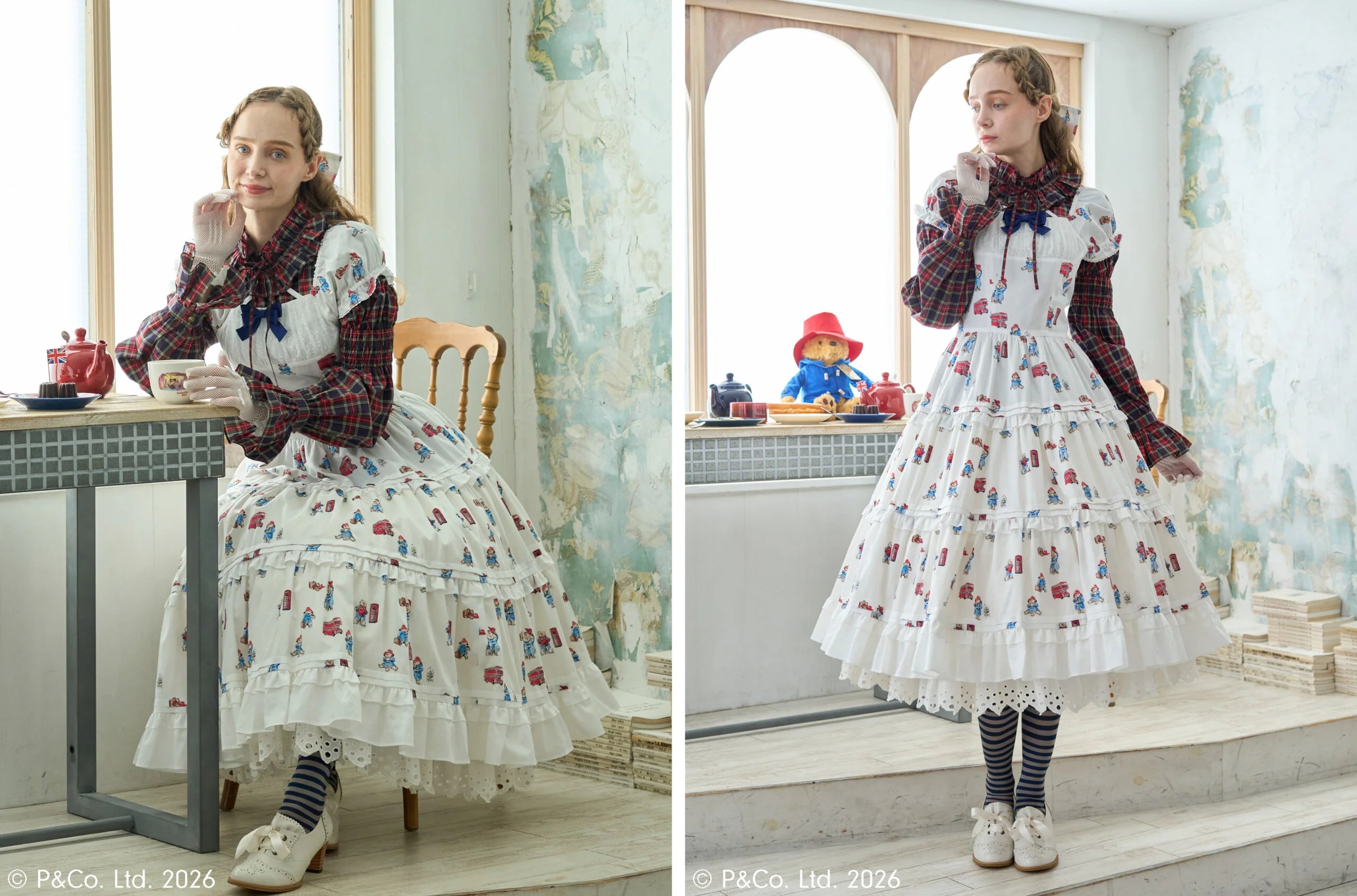 Paddington™ ティアードドレス