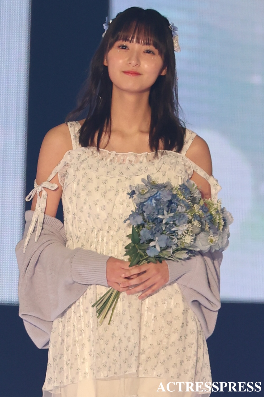 遠藤さくら(衣装：evelyn).乃木坂46.2025年5月3日、代々木第一体育館にて。GirlsAward 2025 S/S. 撮影：ACTRESS PRESS（アクトレスプレス）