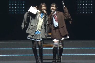 偶然に色違いの衣装着てる上田麗奈さんと鬼頭明里さん