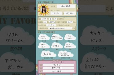 坂井新奈のプロフィール