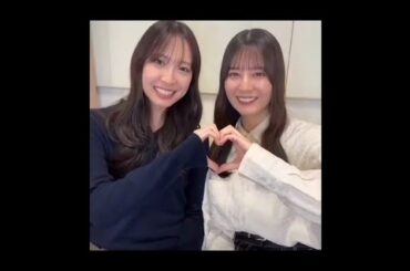 小坂菜緒 金村美玖 なおちゃんのインスタライブ♪ 日向坂46 1月30日