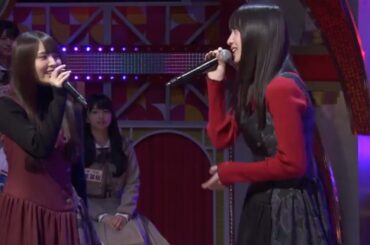 海邉朱莉・森平麗心「情熱」＠乃木坂スター誕生SIX