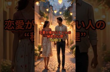 恋愛が続く人に共通する“心理の秘密”VOICEVOX:青山龍星