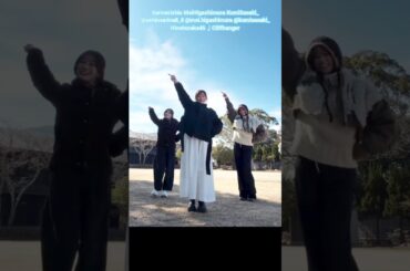 潮紗理菜 東村芽依 佐々木久美 クリフハンガー 踊ってみた♪日向坂46 一期生