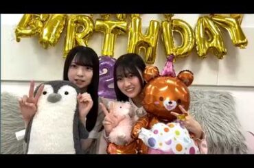 蔵盛妃那乃 ・ 佐藤優羽（日向坂46） 2026年02月04日 お誕生日配信  初登場 SHOWROOM