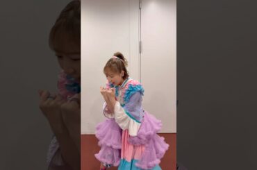 空を切ってパンチパンチ🥊 #夏川椎菜 #シャドウボクサー