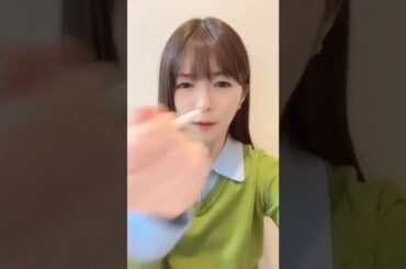 小川彩 260130 鼻の穴に棒を入れるマジック