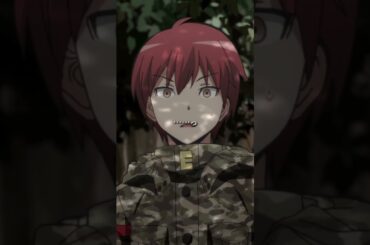 【何もない場所から突然出てきた！⚔️】#暗殺教室#assassinationclassroom #アニメ #映画 #anime #岡本信彦 #渕上舞 #木村昴 #沼倉愛美