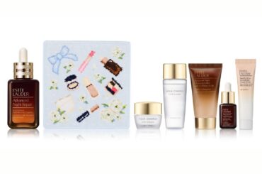エスティ ローダー×フェイラー”ハンカチ付き”のコスメキット、ベストセラー美容液現品入り - ファッションプレス