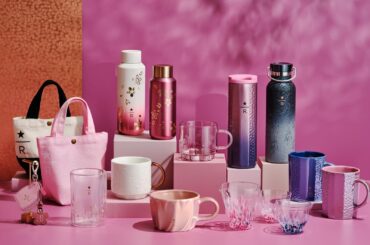 中目黒「スターバックス リザーブ ロースタリー 東京」26年さくらグッズ、“夜桜グラデ”のタンブラー - ファッションプレス