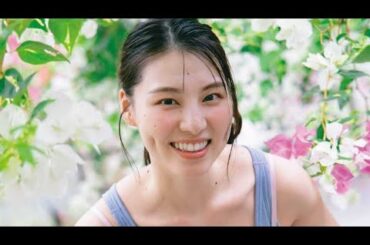 🌴✨👙💖📸相楽伊織、南国で魅せるパーフェクトビューティー🌞👙💖「ヤングガンガン」表紙に登場！