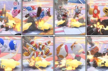 カービィのエアライダー【Switch2】全キャラ マシン強奪モーション集 (隠しキャラ含む) まとめ ニンテンドースイッチ2